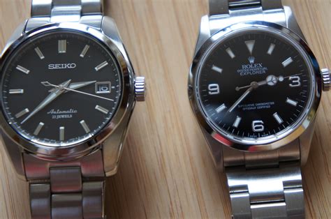 rolex explorer vs seiko sarb033|seiko sarb033 lug size.